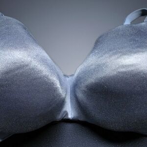 Cacique Shimmering Blue Lightly Lined Balconette Bra 40DD
